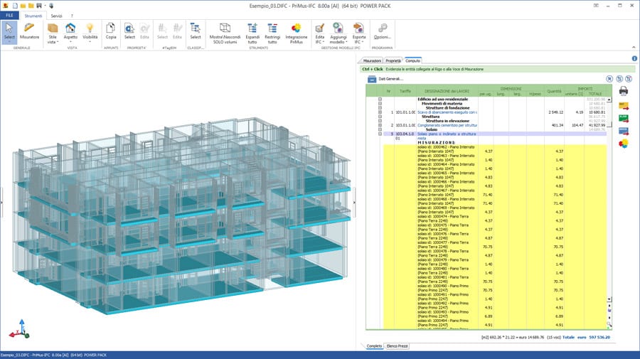 Software IFC BIM 5D Di Computo Metrico PriMus IFC ACCA Software