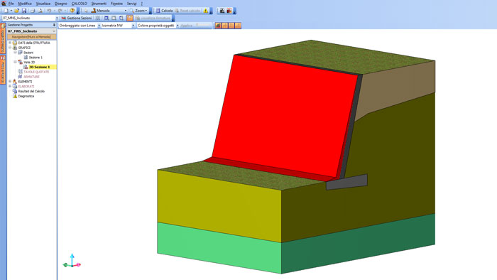 Calcolo Muro Sostegno Ntc 2019.Software Calcolo Muri Di Sostegno Ntc 2018 Geomurus Acca Software