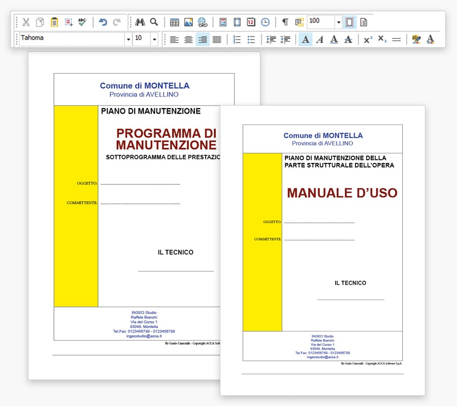 Software Per Il Piano Di Manutenzione Mantus Acca Software